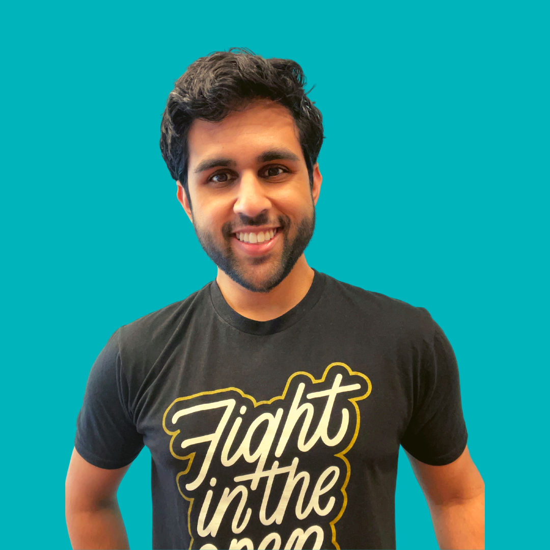Metallic Fight in the Open Tee