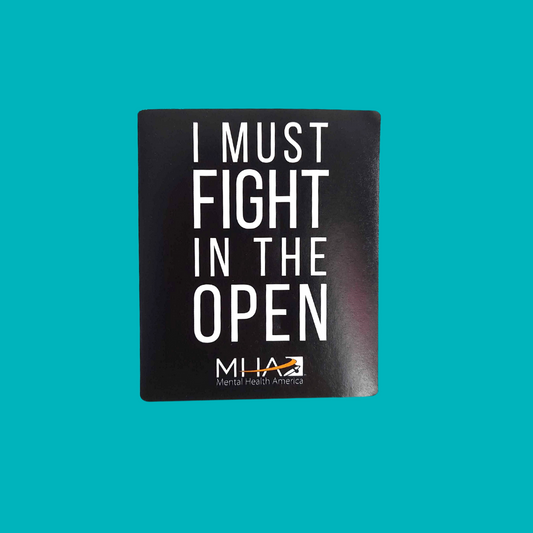 Fight in the Open Sticker