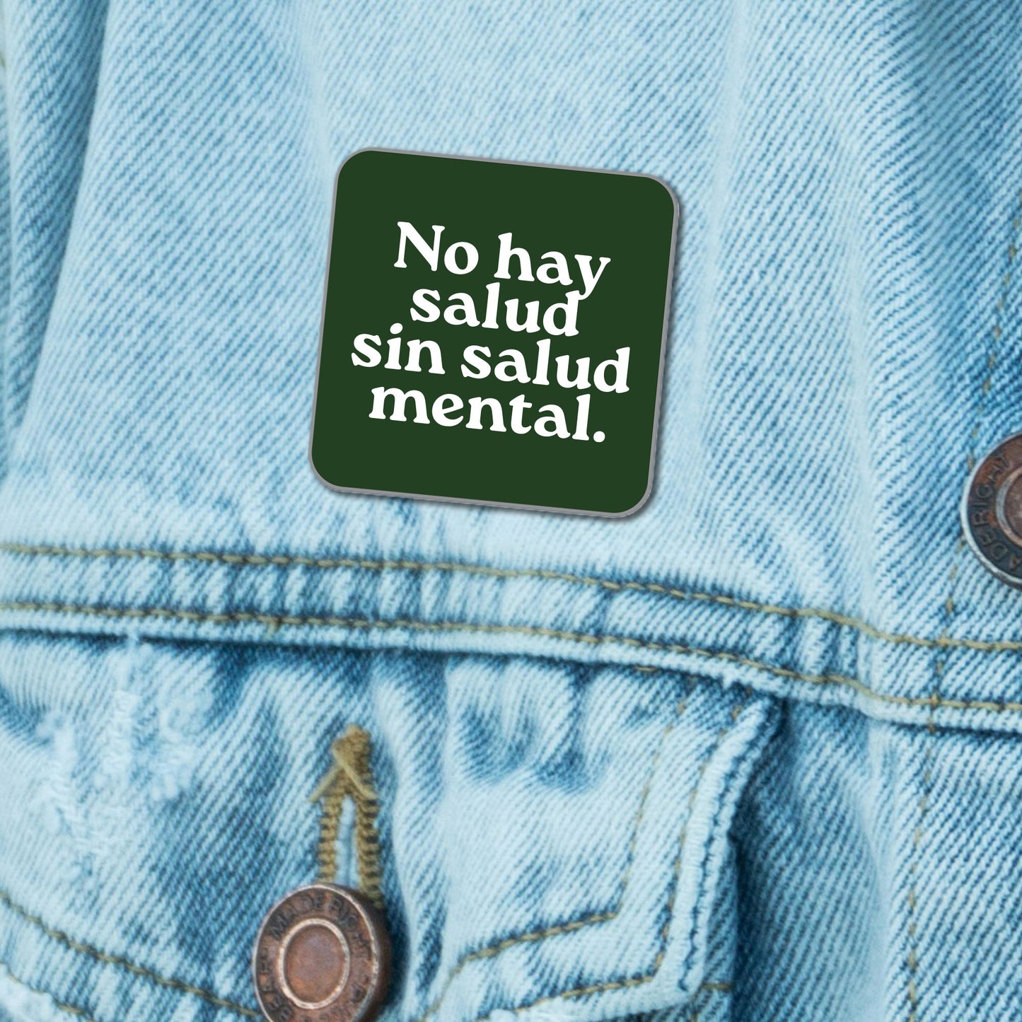 No Hay Salud Sin Salud Mental Pin